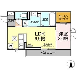 ウェイズＫの物件間取画像